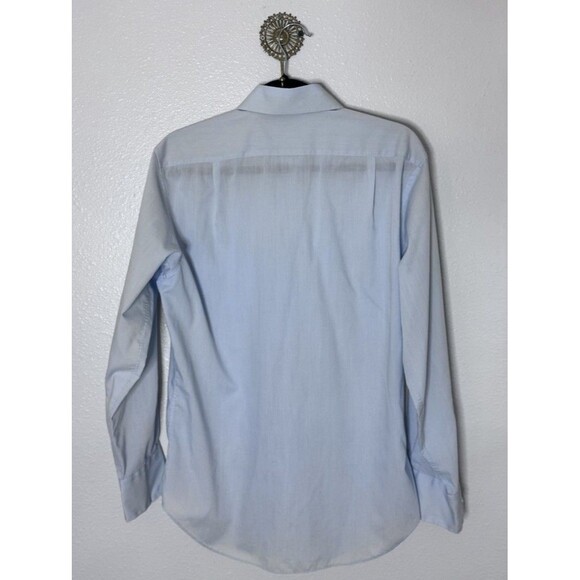 Vintage Givenchy for Chesa Shirt Mens Light Blue  Button Up Size M/L  15/5-33 - Picture 2 of 7